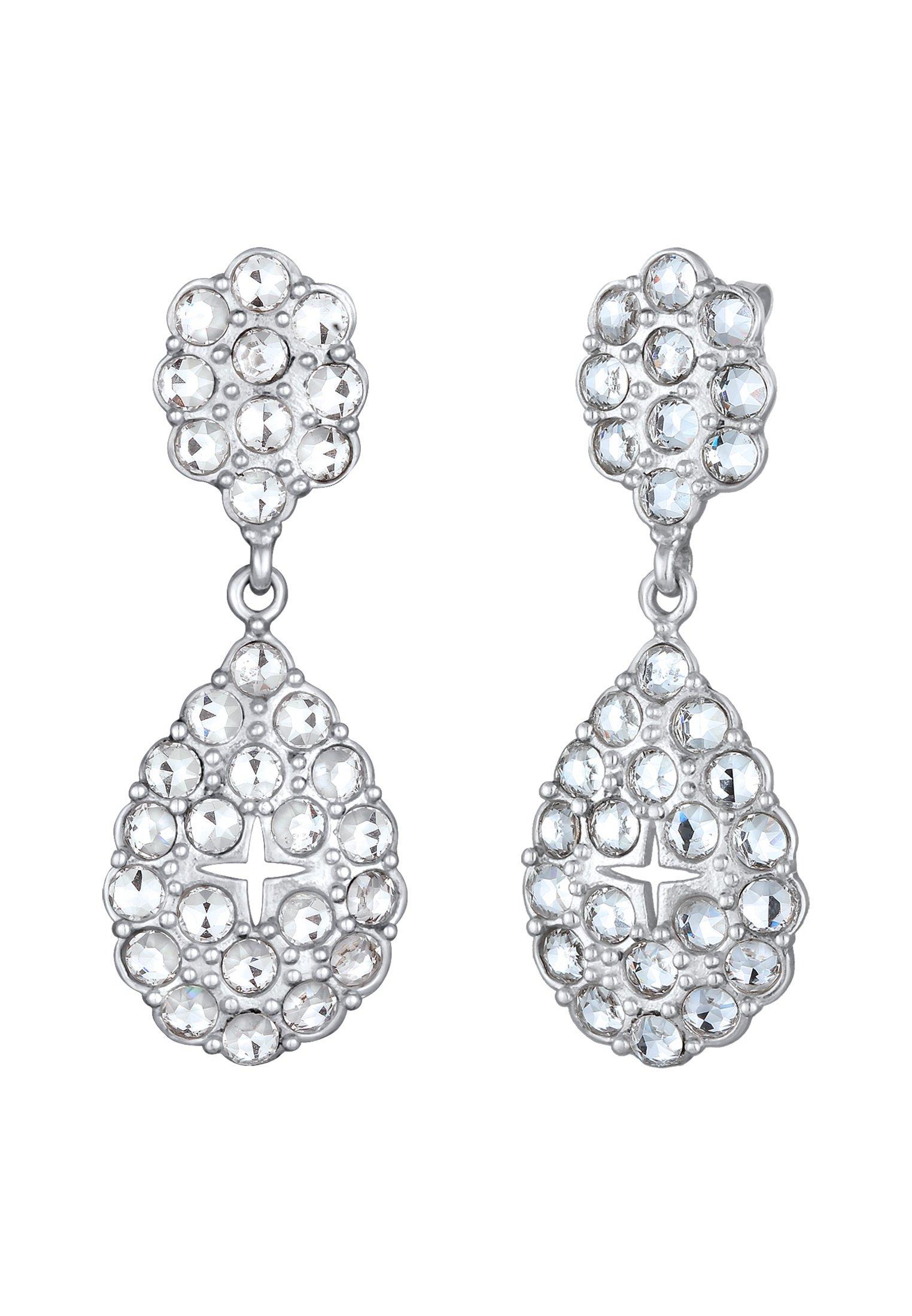 Elli  Ohrringe Kristalle Chandelier Glamouröse 