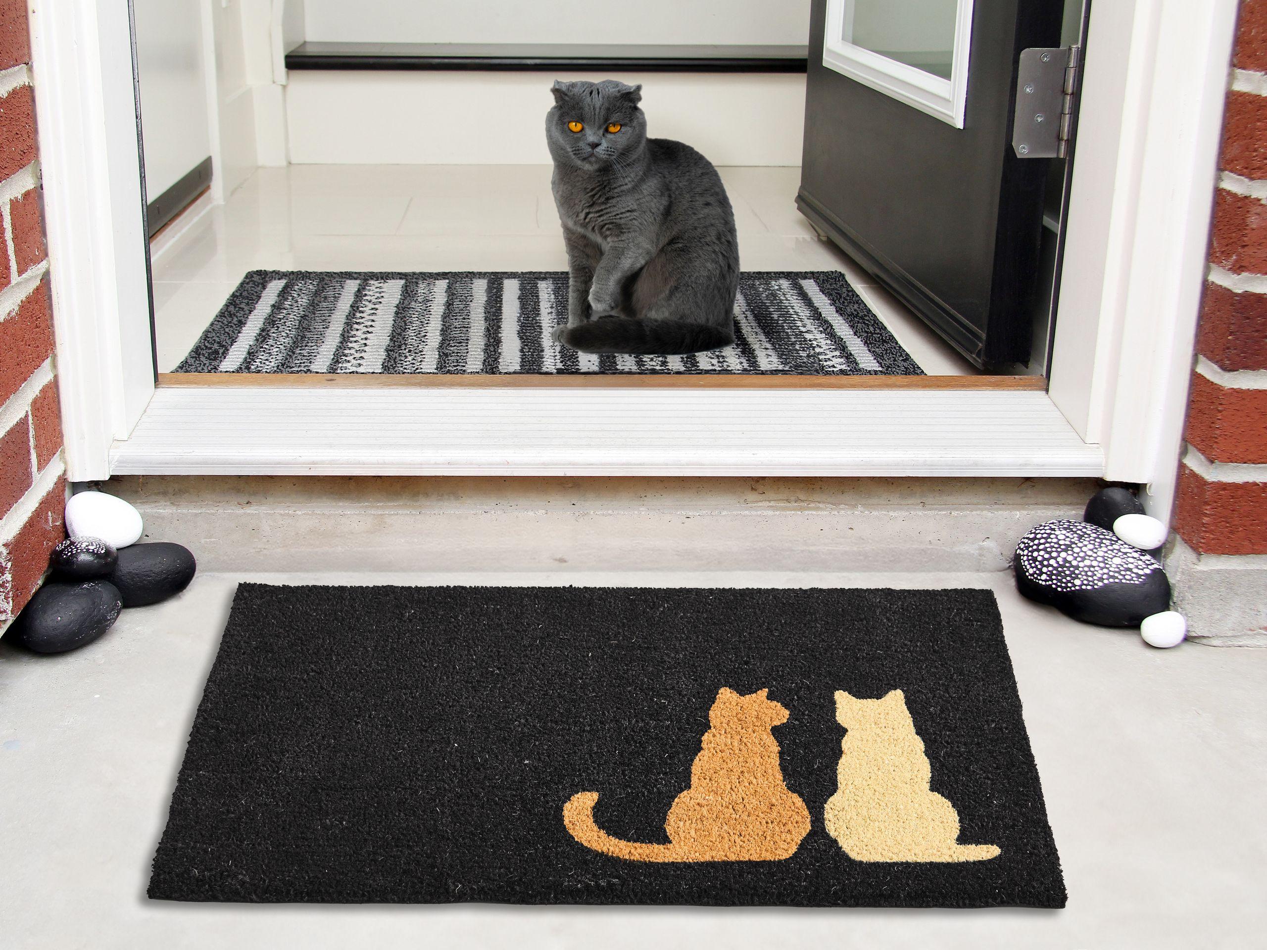 Beliani Fussmatte aus Kokosfasern Modern NAPALIT  