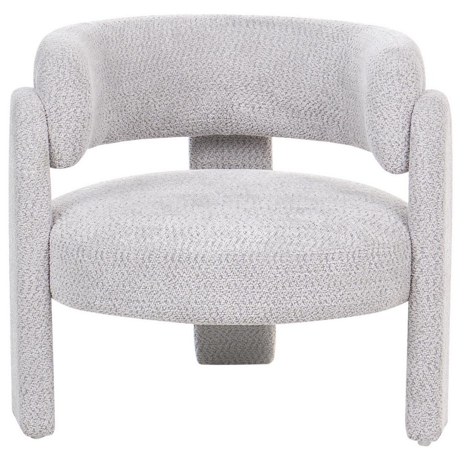 Beliani Fauteuil en Tissu chenille  BUREA  