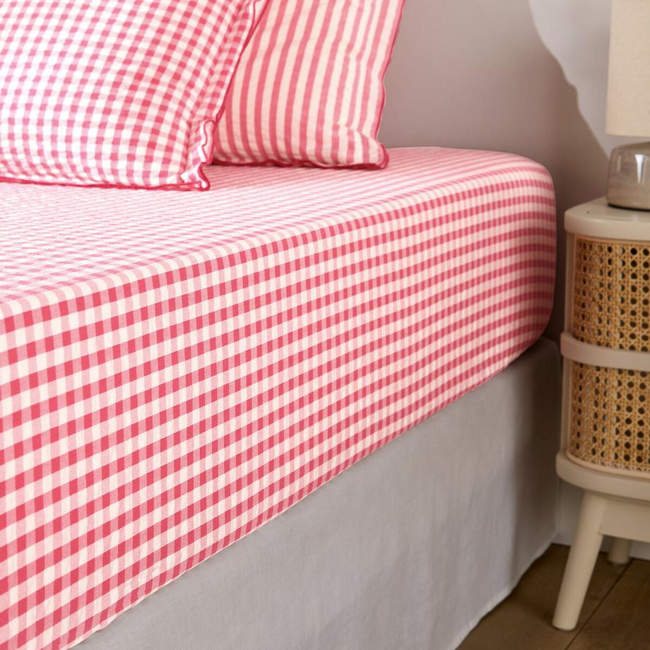 La Redoute Intérieurs  Fixleintuch COTTAGE FRAMBOISE 