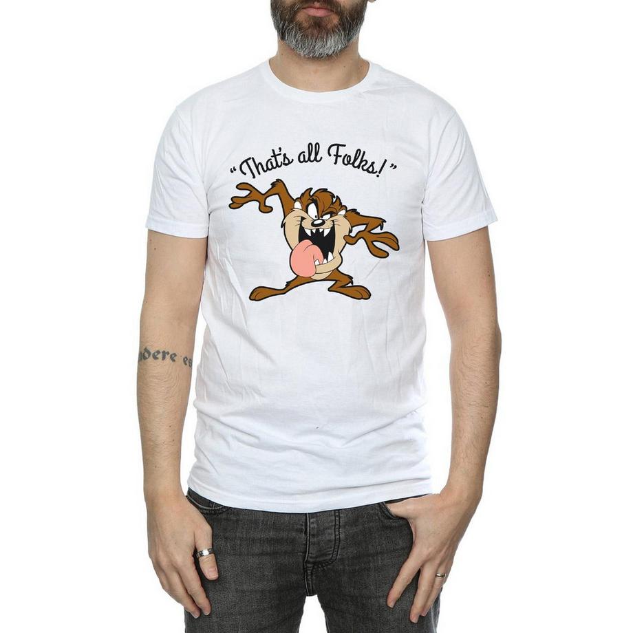 LOONEY TUNES That's All Folks Taz T-Shirt  