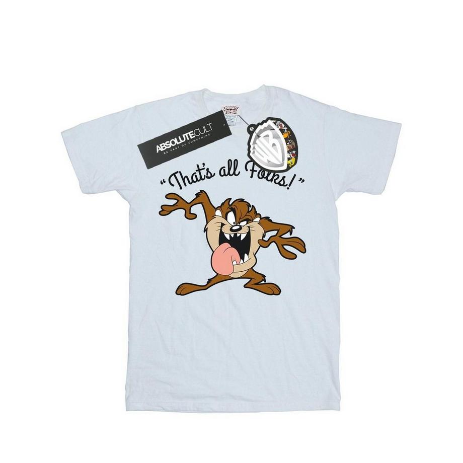 LOONEY TUNES That's All Folks Taz T-Shirt  