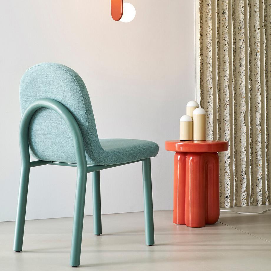 La Redoute Intérieurs Lot de 2 chaises tissu texturé  