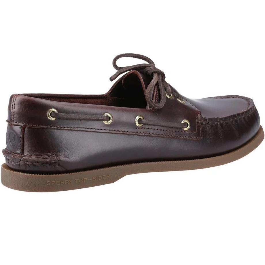 Sperry Chaussures Bateau Authentiques Cuir Deux Œillets  