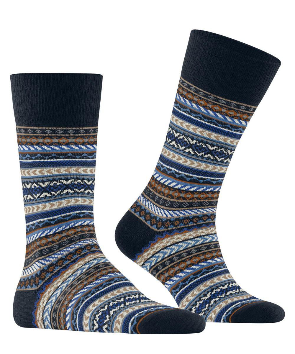 Burlington Fair Isle Muster Socken  