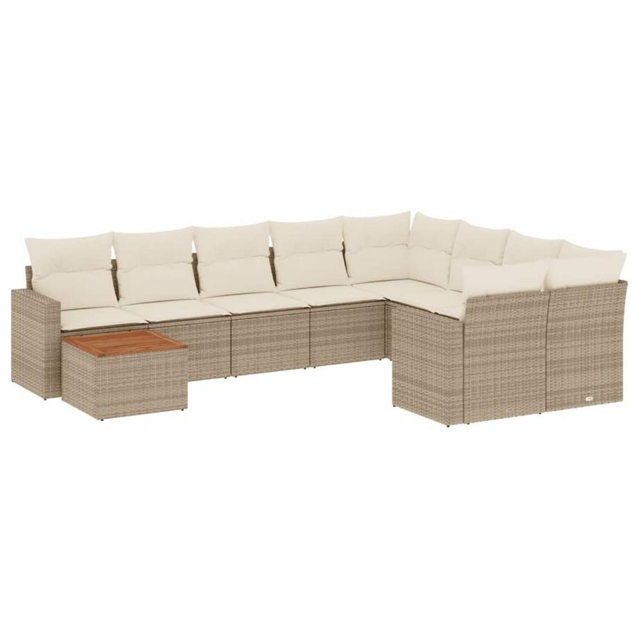 Garten sofagarnitur poly-rattan