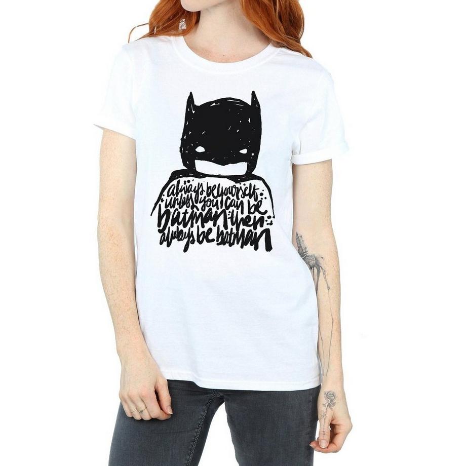 DC COMICS Always Be Yourself Batman T-Shirt  