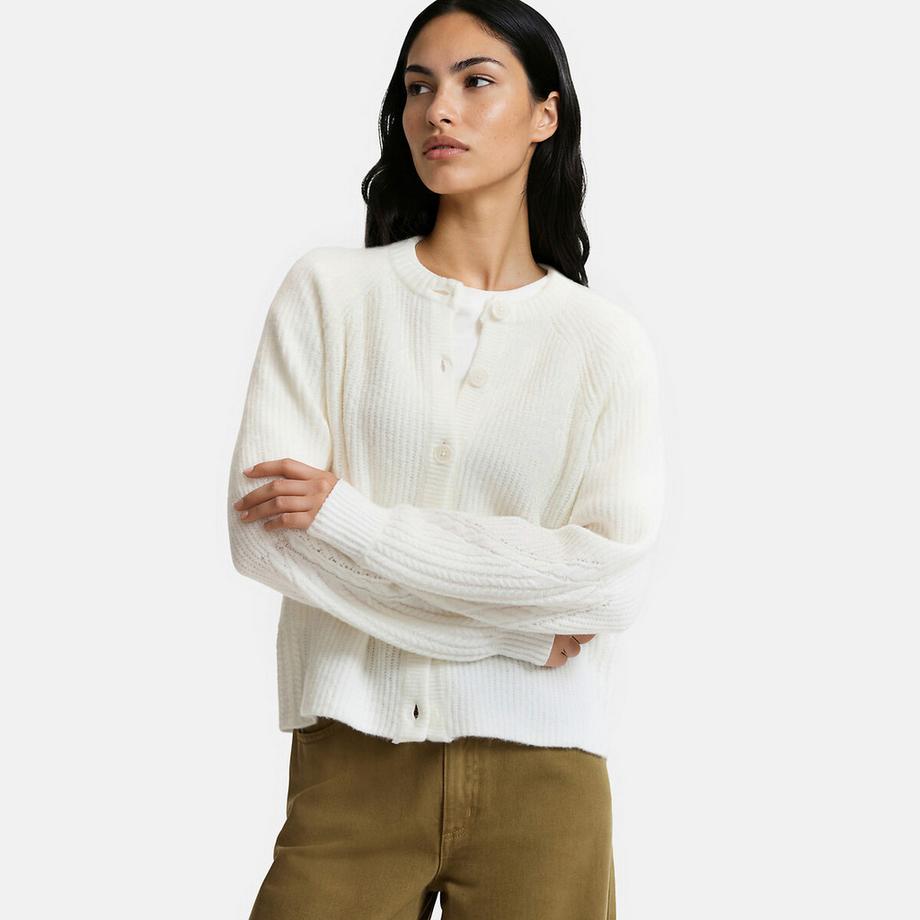 Cardigan col rond