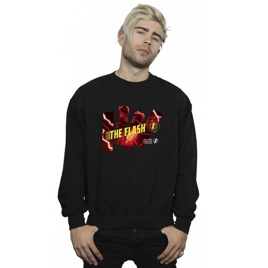 DC COMICS The Flash Sweatshirt Col Rond  