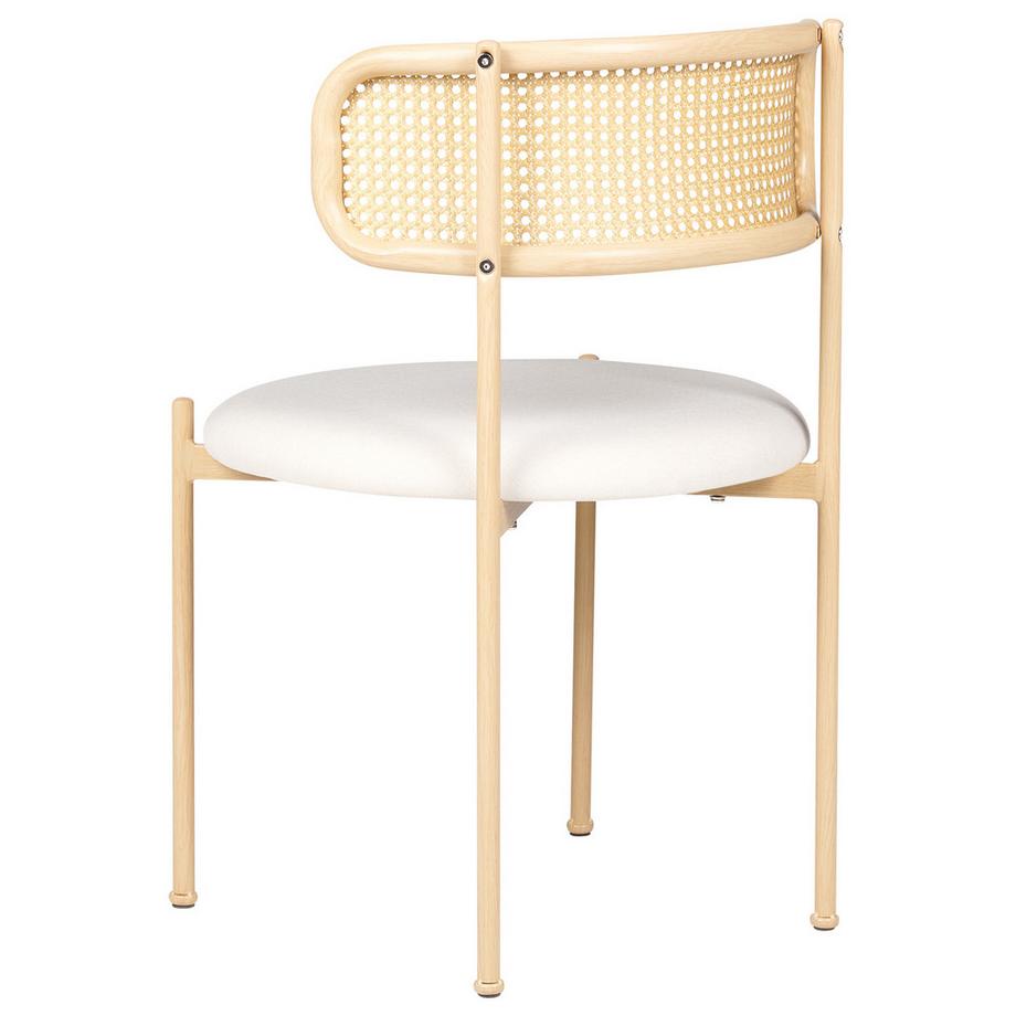 Beliani Esszimmerstuhl 2er Set aus Eisen  ANDOVER  