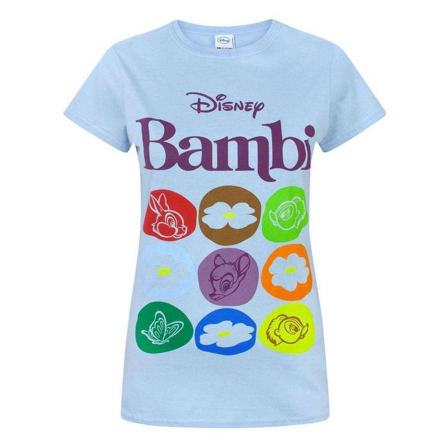 Disney Bambi Grafikdruck T-Shirt  