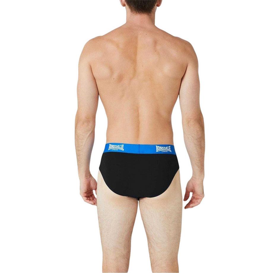 LONSDALE  Slip Fascia In Vita A Contrasto Misura  (Confezione da due) 