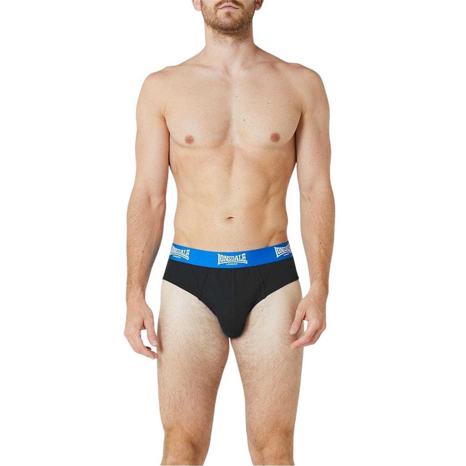 LONSDALE  Slip Fascia In Vita A Contrasto Misura  (Confezione da due) 