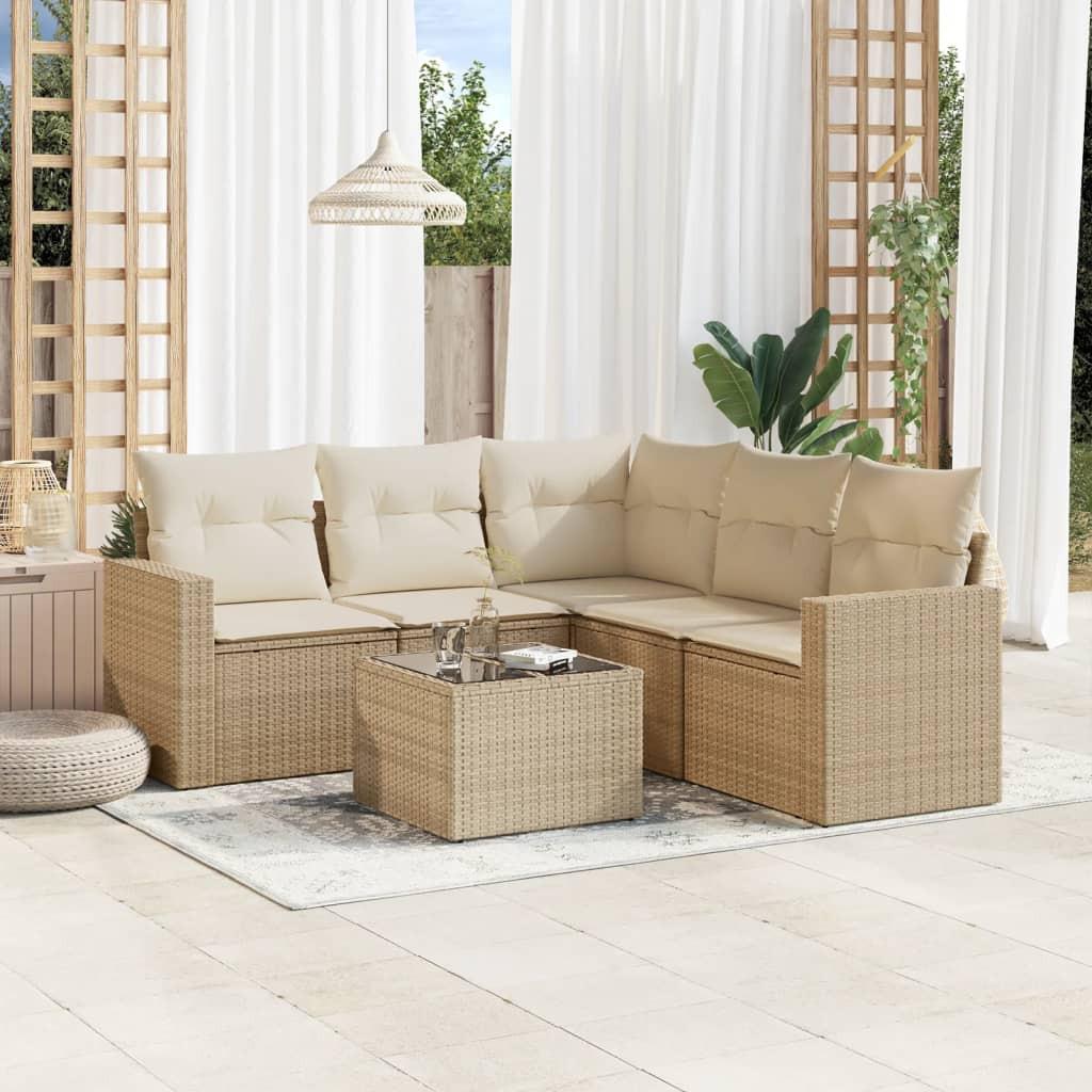 VidaXL Garten sofagarnitur poly-rattan  