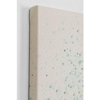 KARE Design Quadro su tela Flower Boat beige verde 80x100  