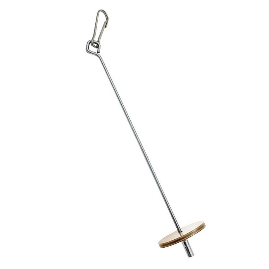 eStore  Futterhalter für Vogelkäfig - Edelstahl 