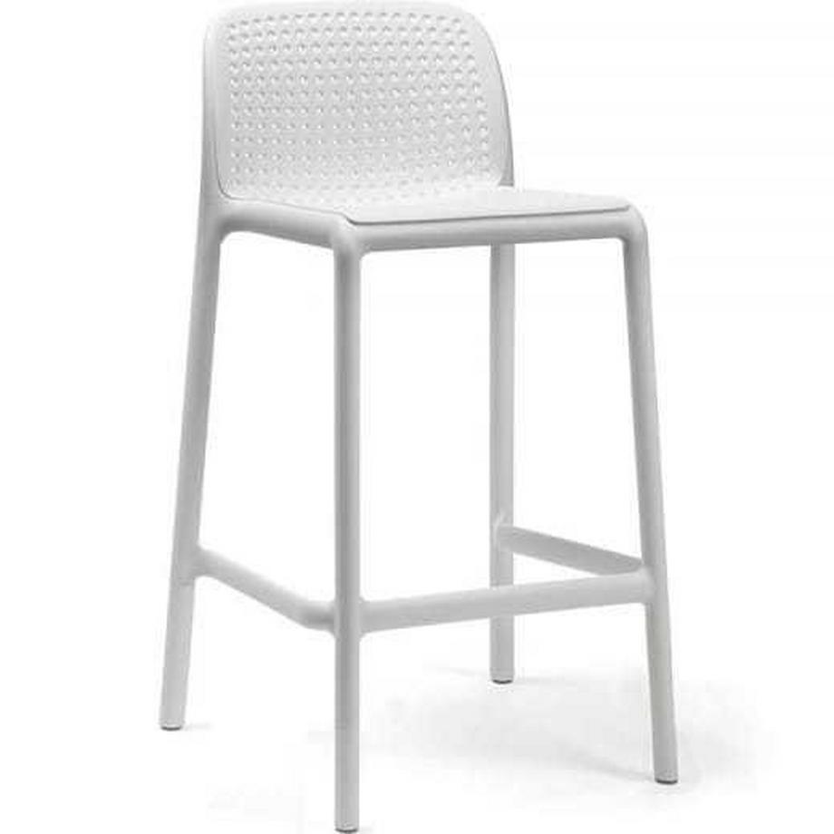 Garten Barhocker Lido Mini weiss