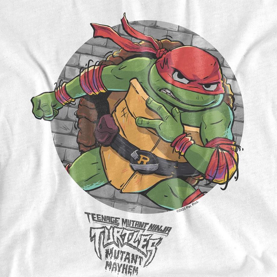 TEENAGE MUTANT NINJA TURTLE  Maglietta Raffaello Posa 
