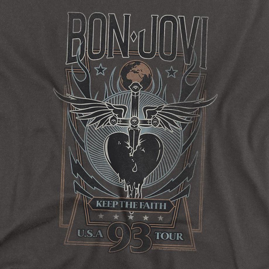 Bon Jovi T-Shirt Keep The Faith  