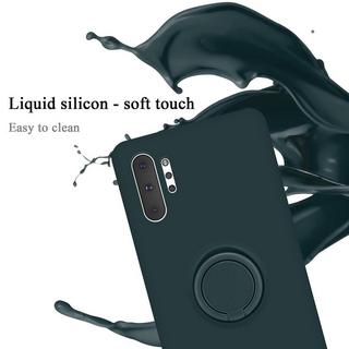 Cadorabo  Hülle für Samsung Galaxy NOTE 10 PLUS TPU Silikon mit Ring Liquid 