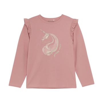 Mädchen Langarmshirt Rosette