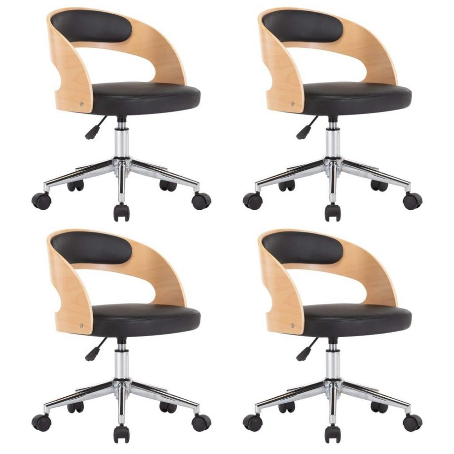 Chaise de salle à manger cuir artificiel