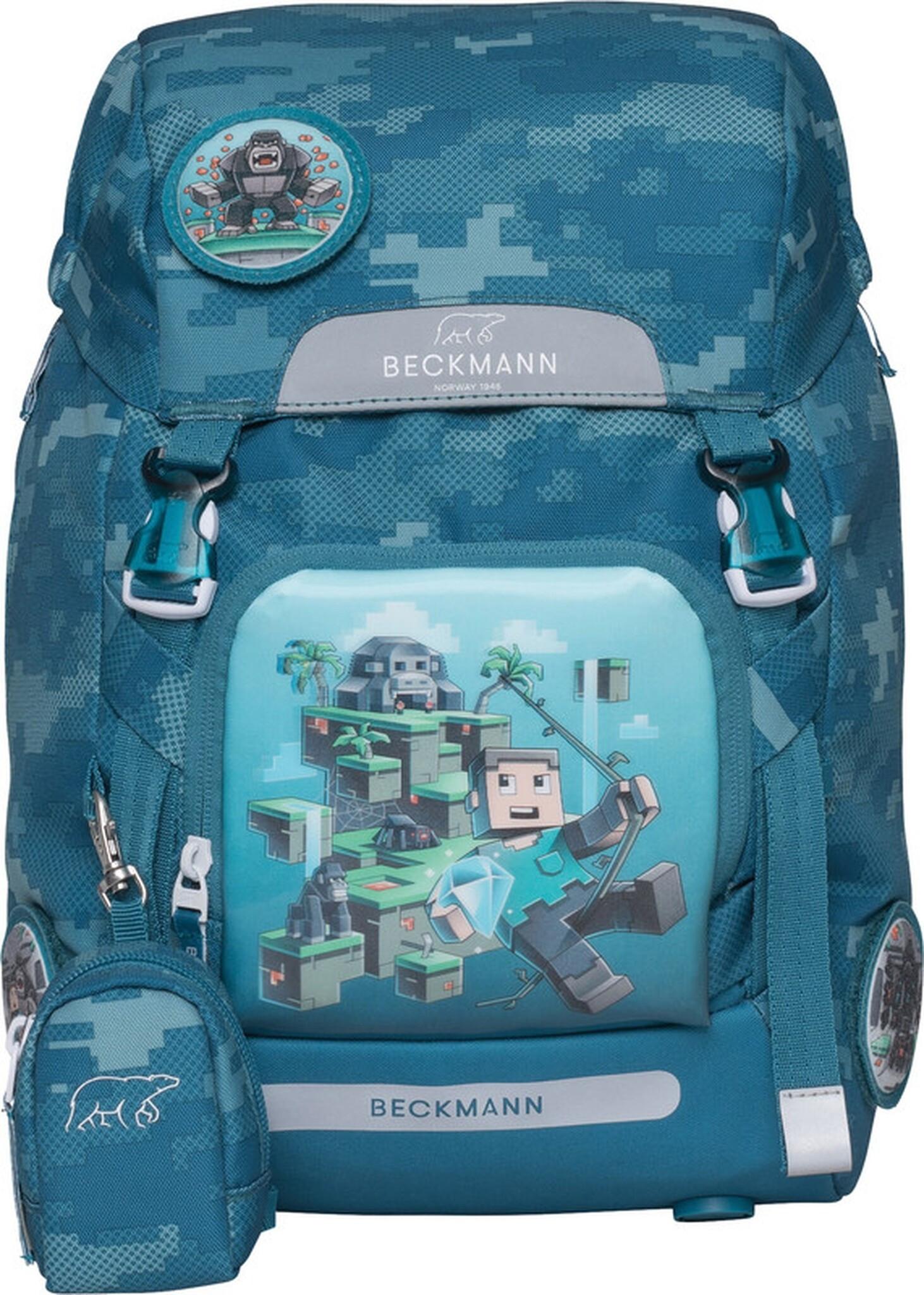 Beckmann  Schulrucksack Classic  6-teiliges Set Jungle Game 