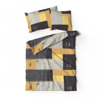 Lotus Bettwaren Kirima Copripiumino Raso Giallo  