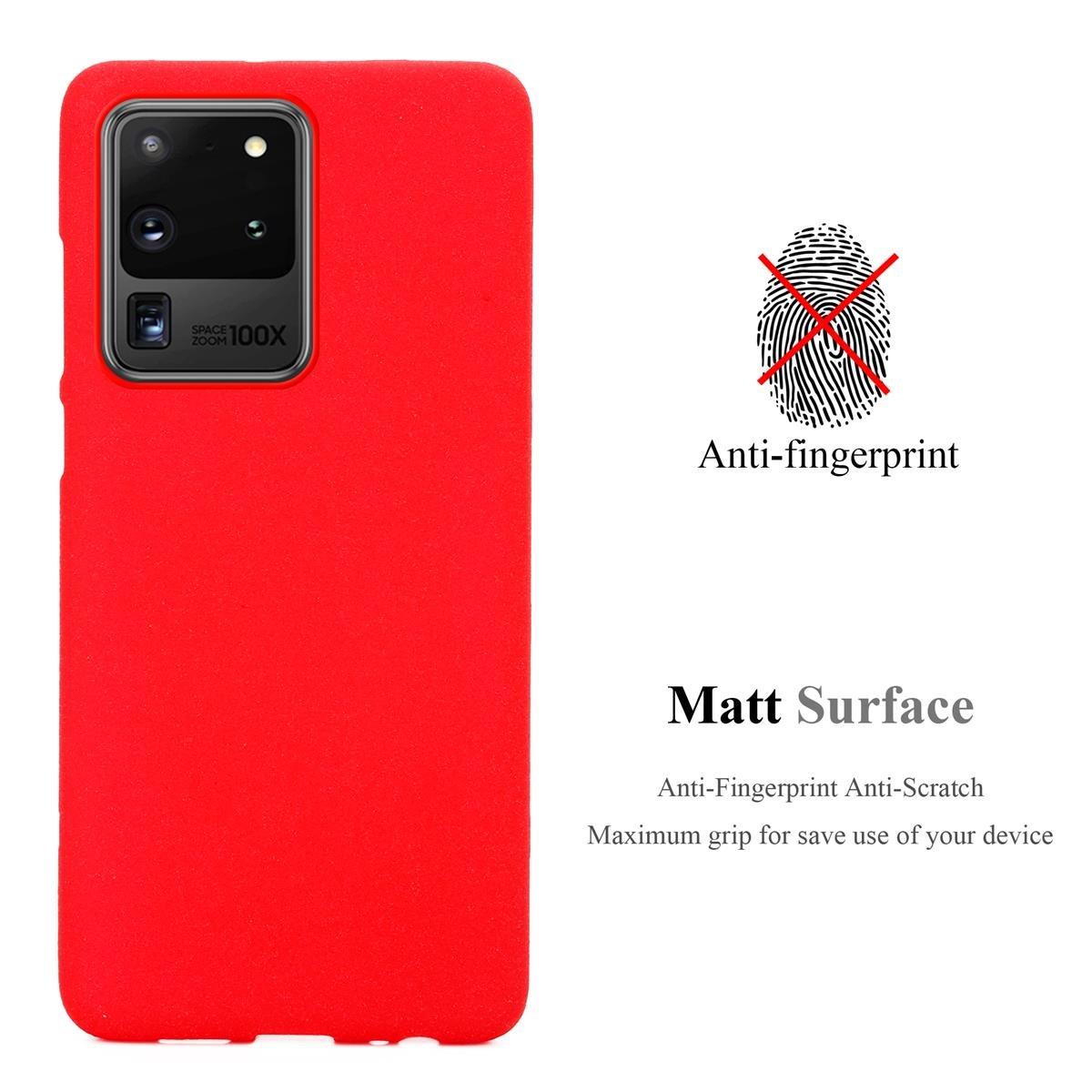 Cadorabo  Housse compatible avec Samsung Galaxy S20 ULTRA - Coque de protection en silicone TPU flexible 