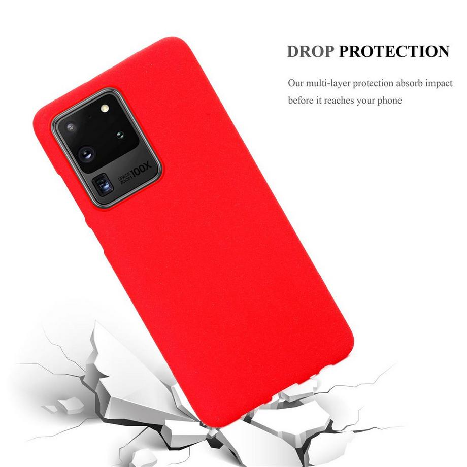 Cadorabo  Hülle für Samsung Galaxy S20 ULTRA TPU Silikon Frosted 