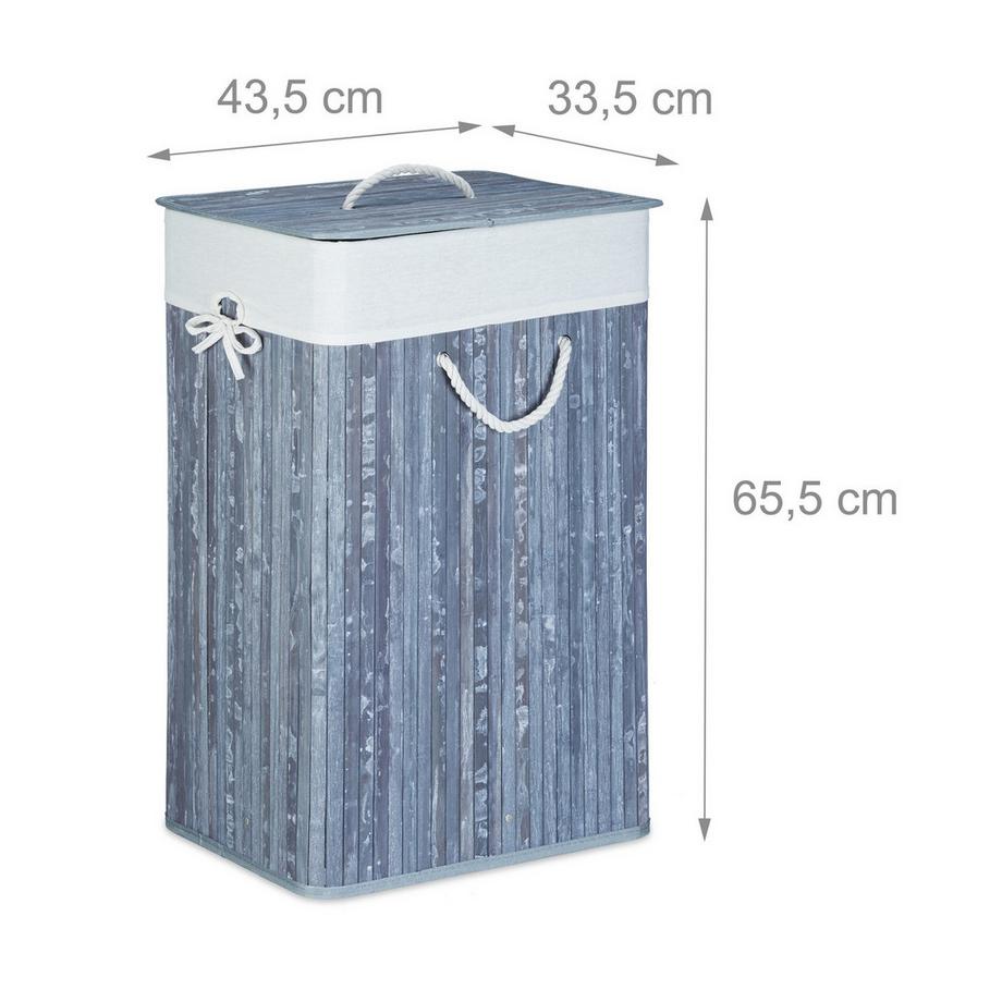 B2X Cesto portabiancheria in bambù  