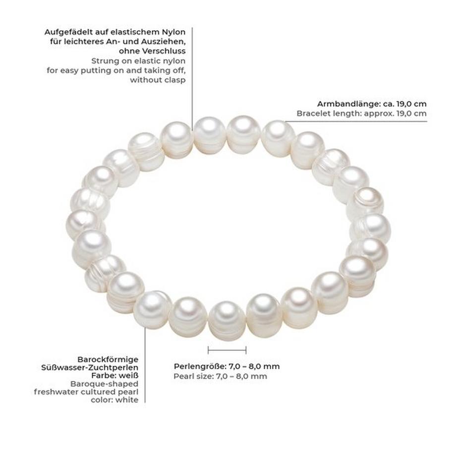 Valero Pearls  Femme Bracelet en perles 