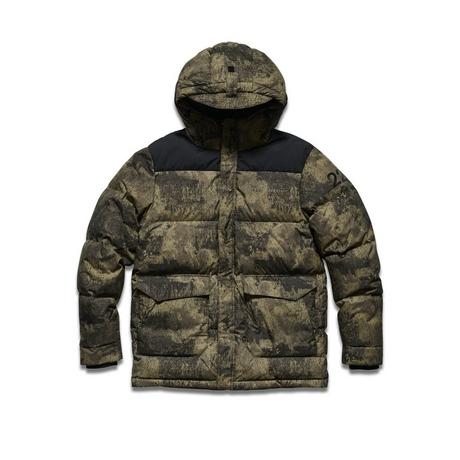 Halo Camo Down Puffer Jacke  