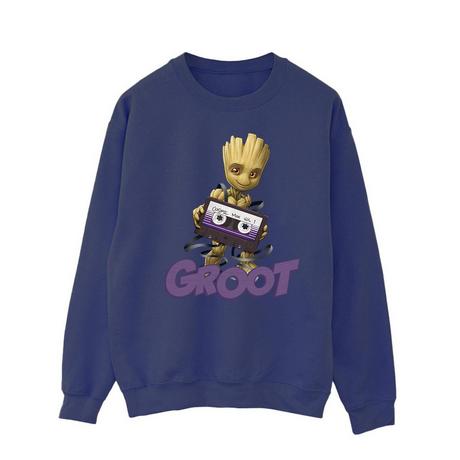 Guardians Of The Galaxy Groot Grafikdruck Sweatshirt  