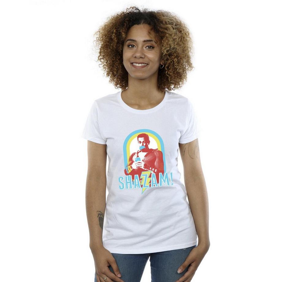 DC COMICS Shazam Locandina Film T-Shirt  