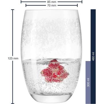 Longdrinkglas Chateau 460 ml, 6 Stück, Transparent