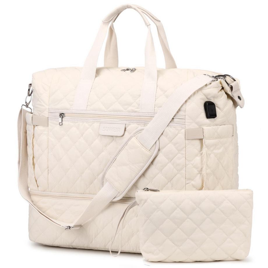 Only-bags.store Reisetasche mit Schuhfach und Kulturbeutel  