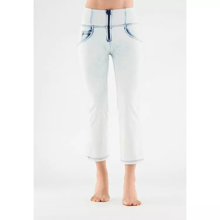 FREDDY Push up-Jeans WR.UP® gebleicht mit hohem Taillenbund mit Cropped-Saum aus Denim-Webstoffonline kaufen MANOR