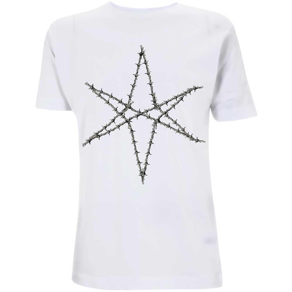 Bring Me The Horizon T-Shirt Stampa Stella Filo Spinato  
