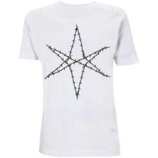 Bring Me The Horizon T-Shirt Stampa Stella Filo Spinato  