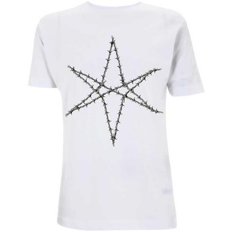 Bring Me The Horizon T-Shirt Stampa Stella Filo Spinato  