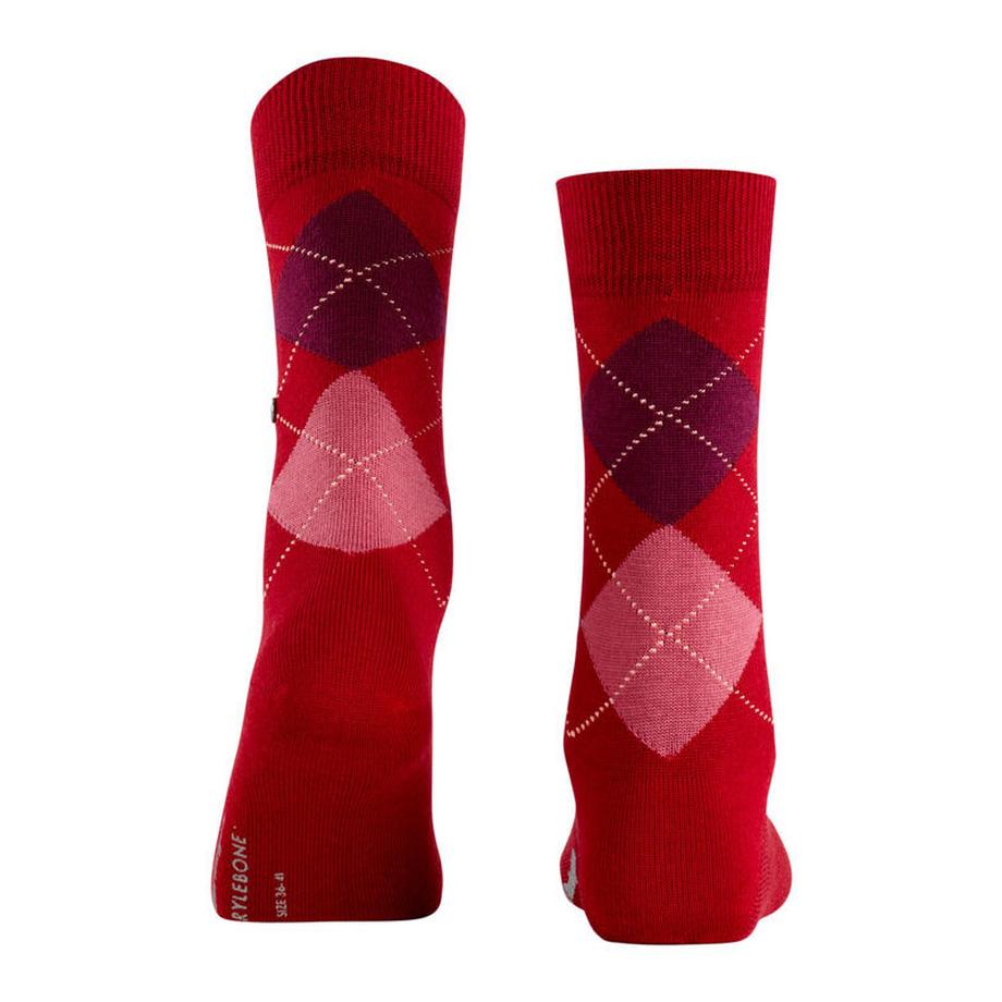 Burlington Marylebone Laine Chaussettes Argyle  