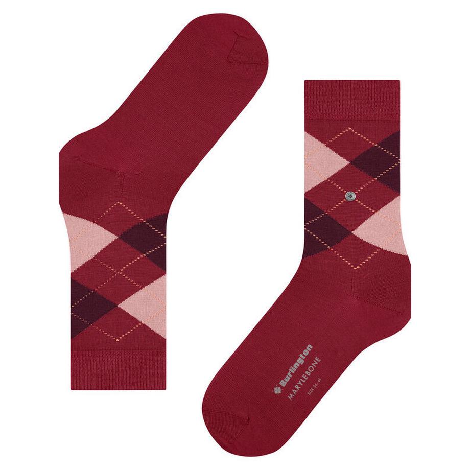 Burlington Marylebone Laine Chaussettes Argyle  