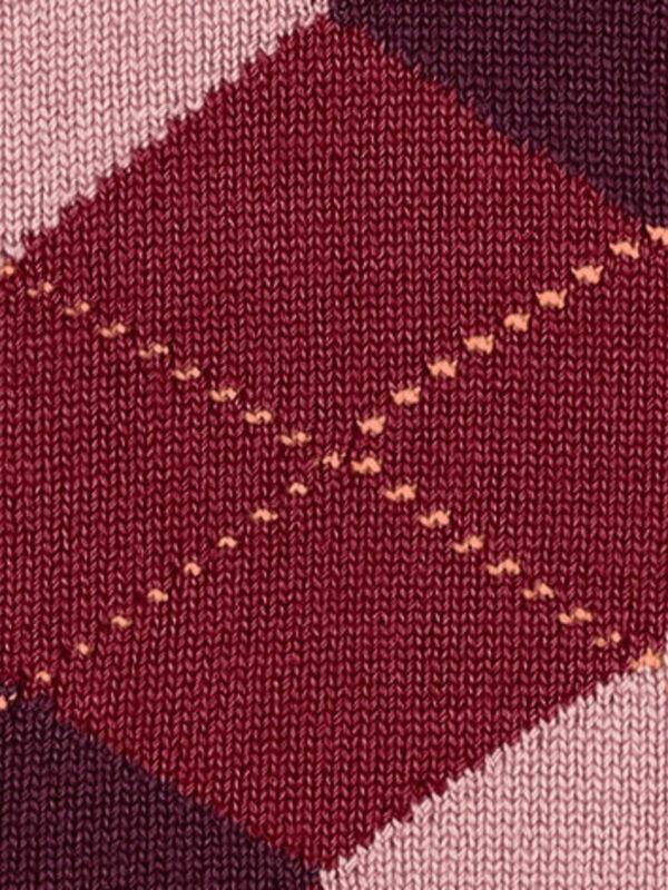 Burlington Marylebone Wool Argyle Socken  