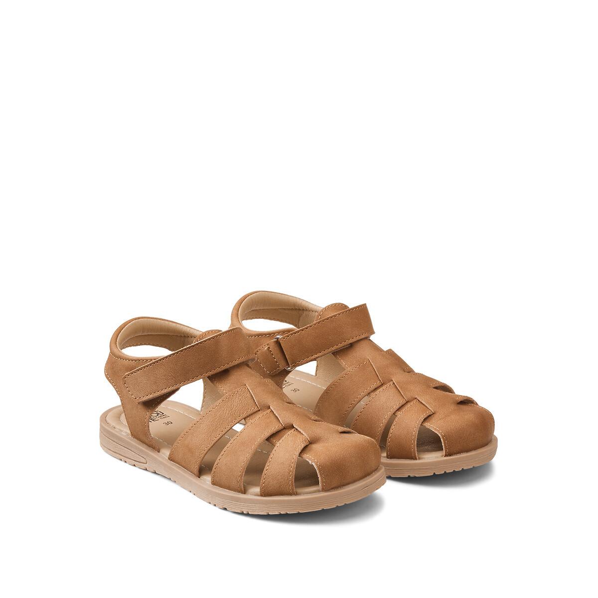 La Redoute Collections  Sandalen mit Klettverschluss 