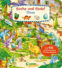 Suche und finde! - Dinos Loewe Meine allerersten Bücher (Hrsg.); Loewe Wimmelbücher (Hrsg.); Krause, Joachim (Illustrationen) Gebundene Ausgabe 