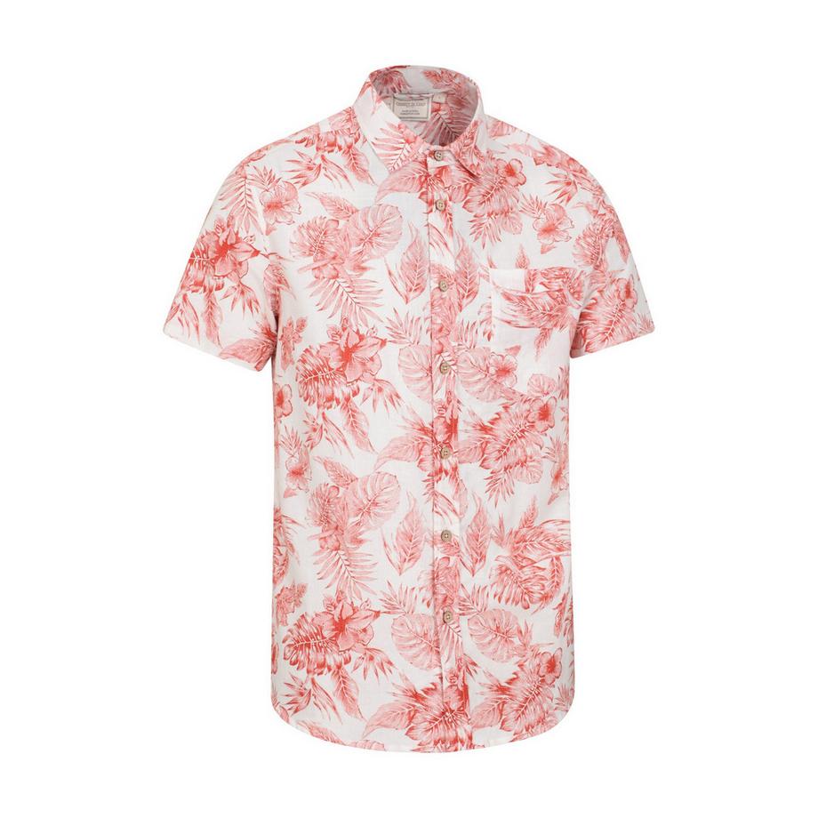 Mountain Warehouse Camicia Floreale Tropicale a Maniche Corte  