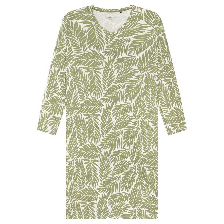Schiesser Comfort Essentials Chemise de nuit à manches longues  