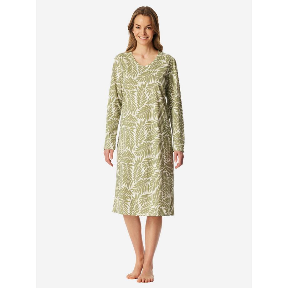 Schiesser Comfort Essentials Chemise de nuit à manches longues  