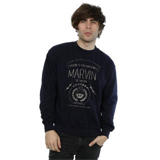LOONEY TUNES Where's The Kaboom Marvin The Martian Sweatshirt  